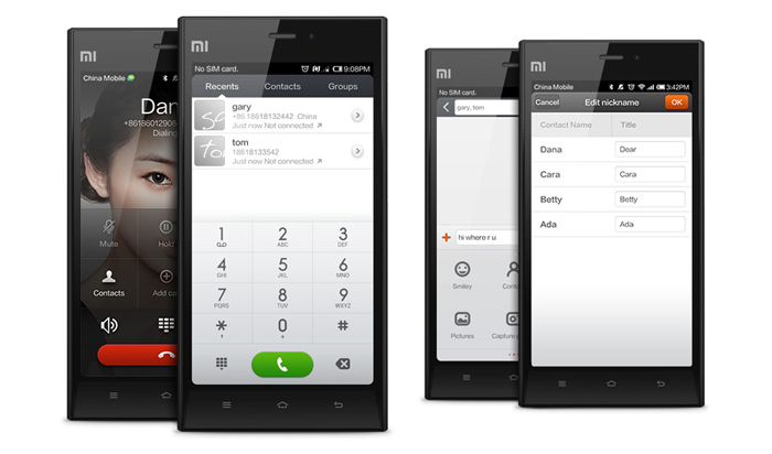 Обзор прошивки MIUI – телефон и СМС
